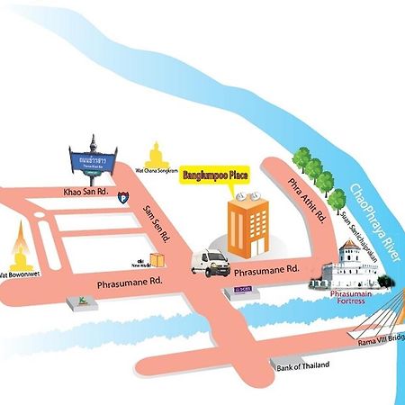 Banglumpoo Place Bangkok Exteriör bild